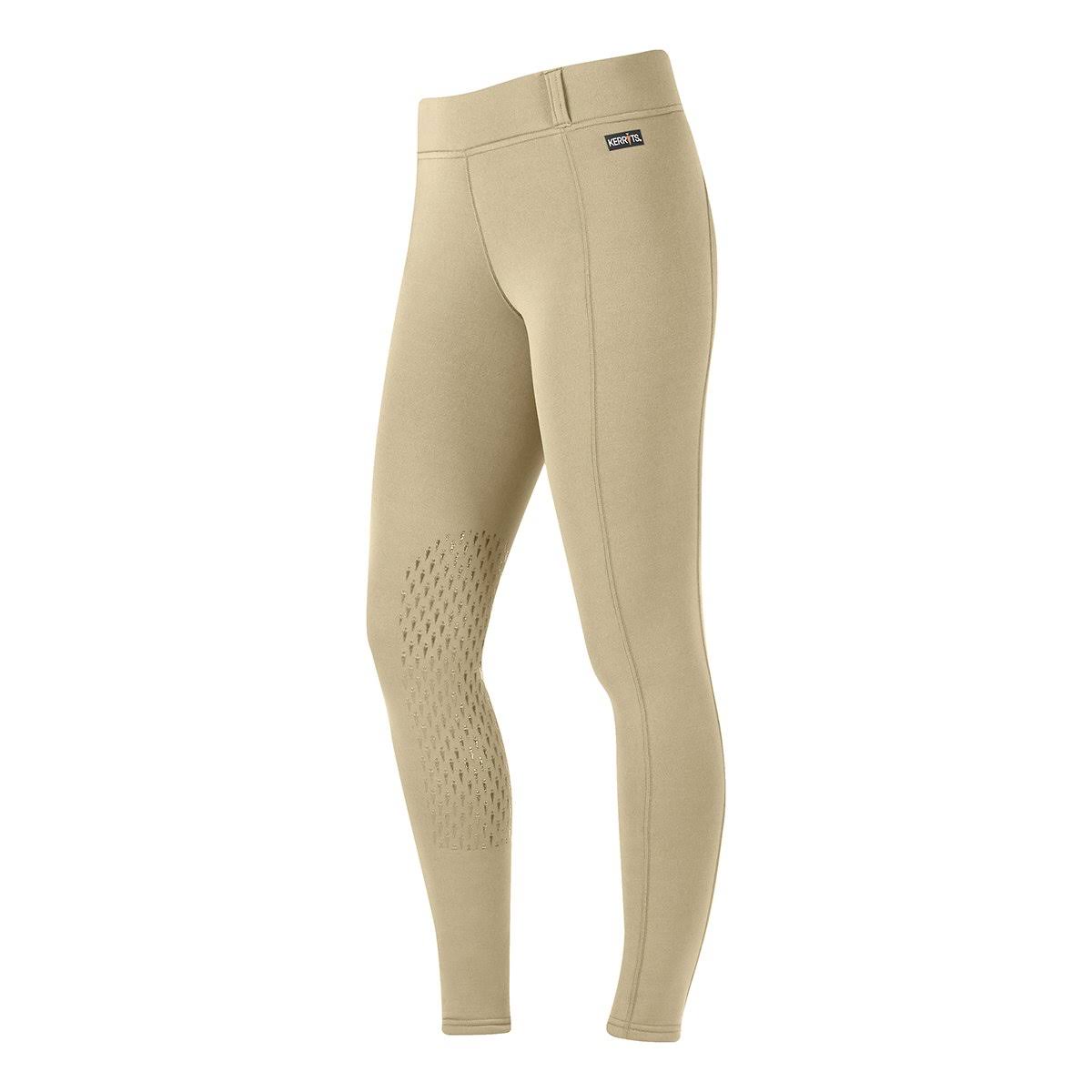 Kerrits Powerstretch Pocket Tight II Knee Patch Breeches - 2x / Black