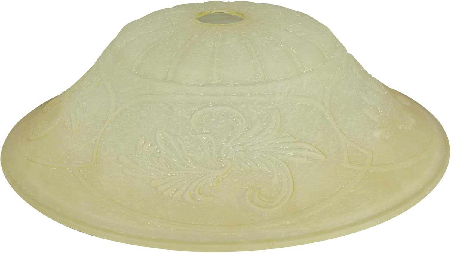 Aspen Creative Amber 23093-01 Transitional Style Replacement Torchiere Glass Shade, 4-1/2
