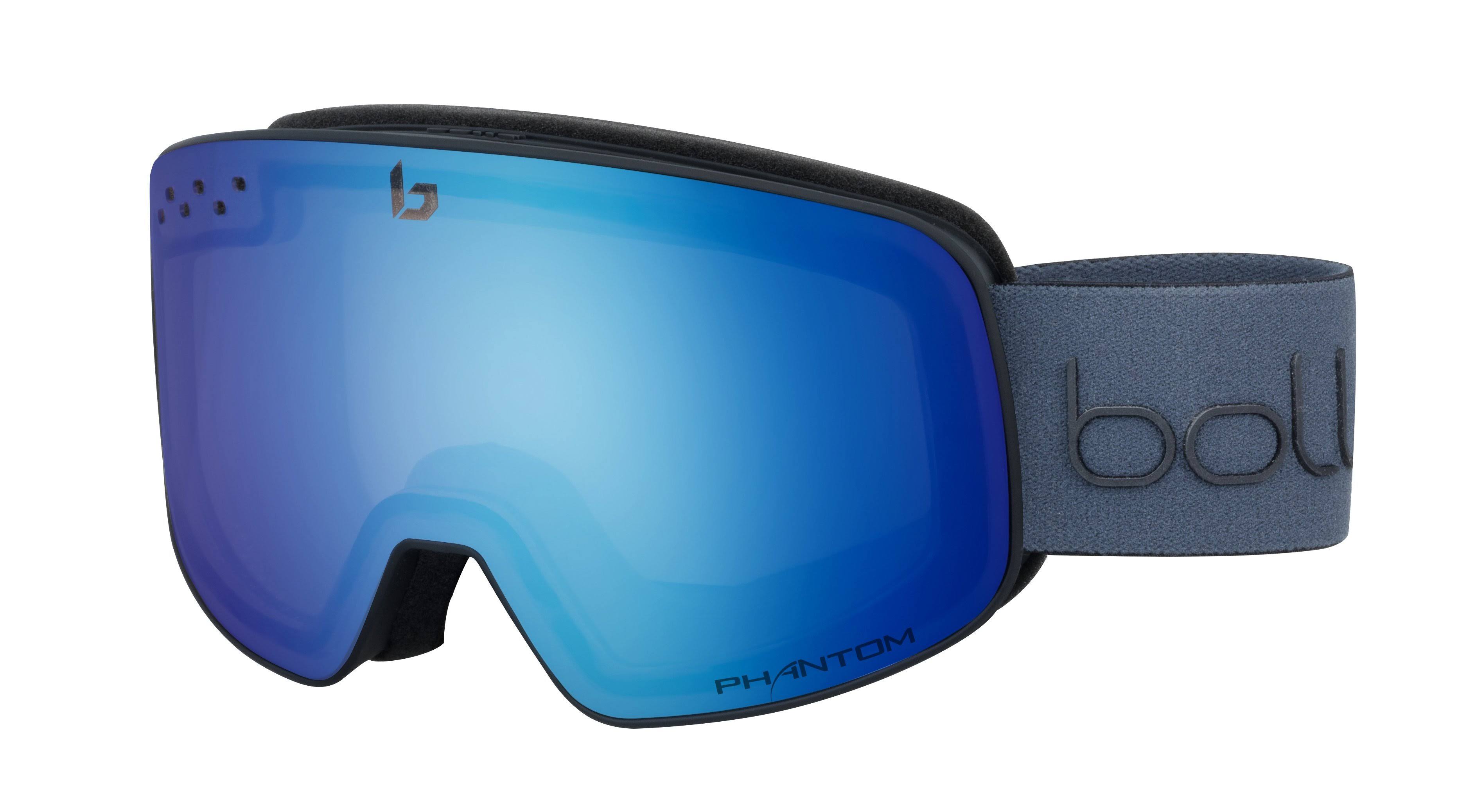 Bolle Nevada Goggles, Matte Black Diagonal / Phantom+