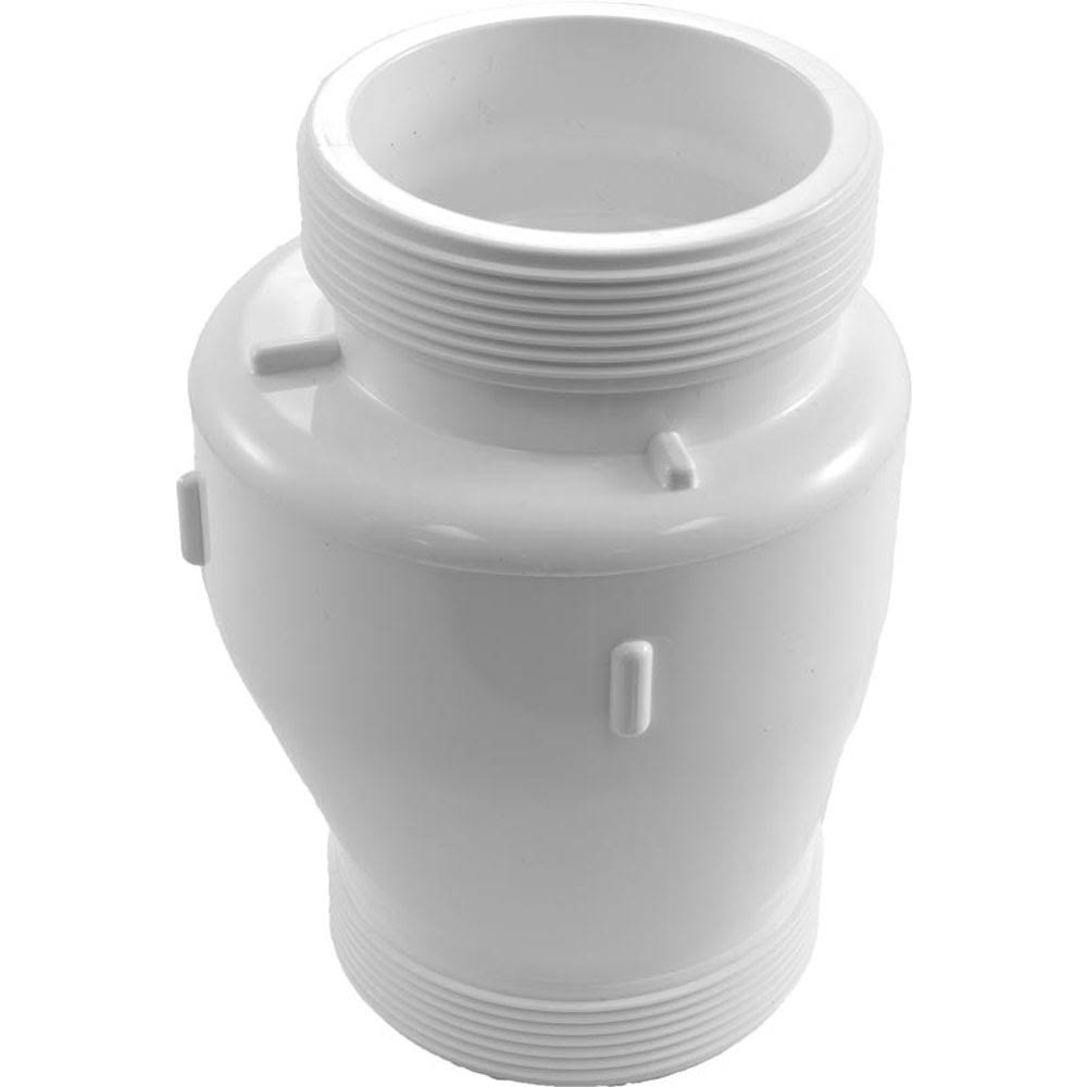 Magic Plastics Check Valve, Magic, 2x22 Acme Fine Thd, 1/2lb, White