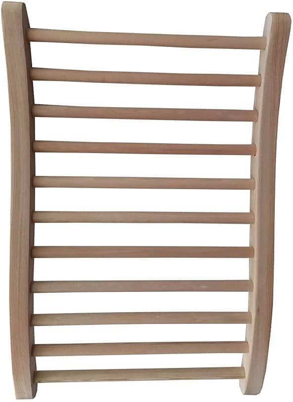 Xmatch Sauna Backrest, Natural Wood Hemlock, No Stains, Non-Toxic, 20.47