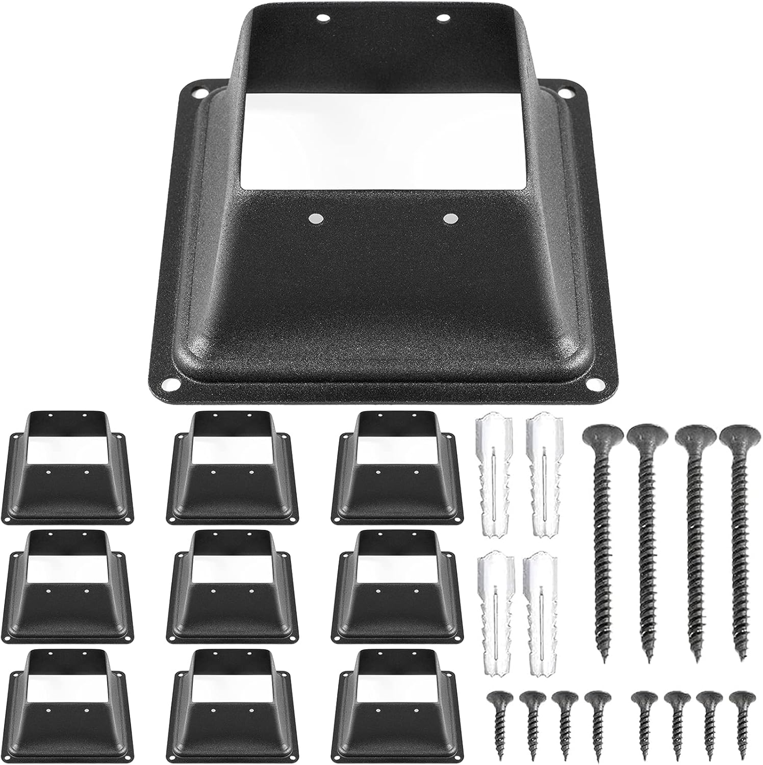 VEVOR Deck Post Base 10 PCS Wood Post Base Skirt 4 x 4