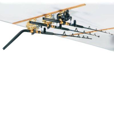 Du-Bro Fishing Trac and Teak Combo, 4-Feet, Gold