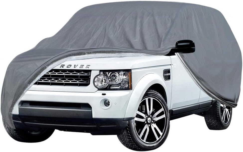 OxGord Executive Storm-Proof Auto Cover - Water Resistant 7 Layers -Developed for Any All Conditions - Ready-Fit Semi Glove Fit fro SUV, Van, and Truck - Fits up to 270 Inches Pack of 2