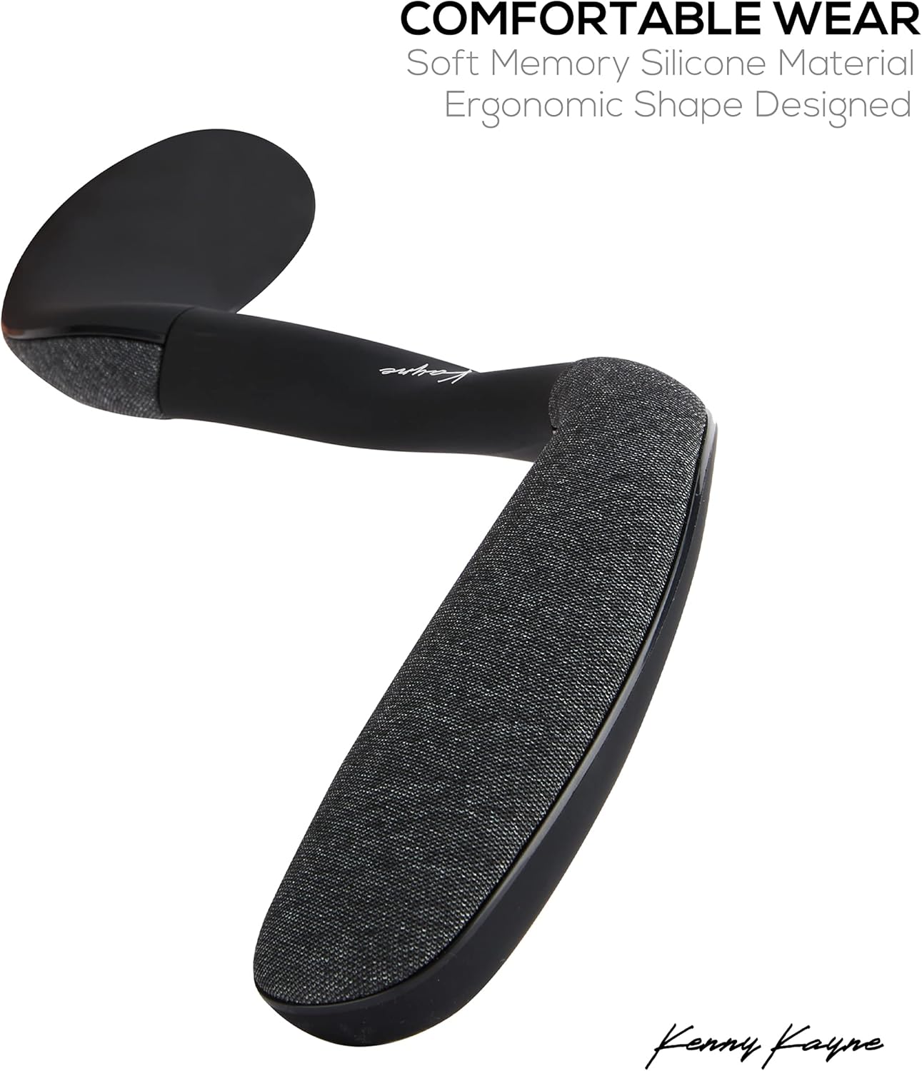 Neckband Speaker Kenny Kayne Soundwear, Wearable Speakers, 3D Stereo Sound, Portable Personal Speakers, Bluetooth 5.0, Light Weight, Handsfree Phone call for Home & Sports activities gifts for husband