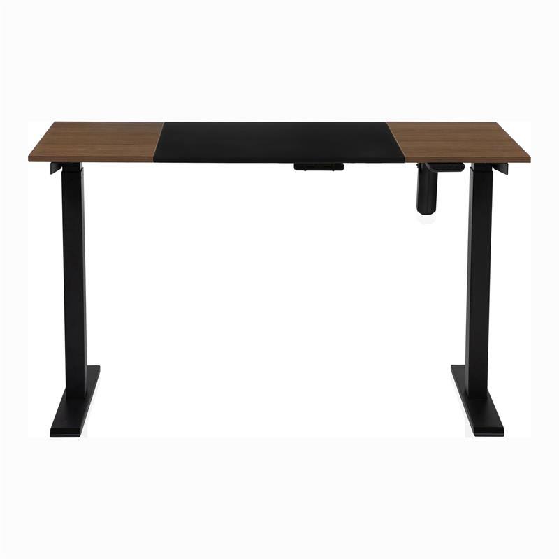 Furniture of America Toman Modern Metal 2-Piece Desk and Chair Set in Black - IDF-7001B-60391