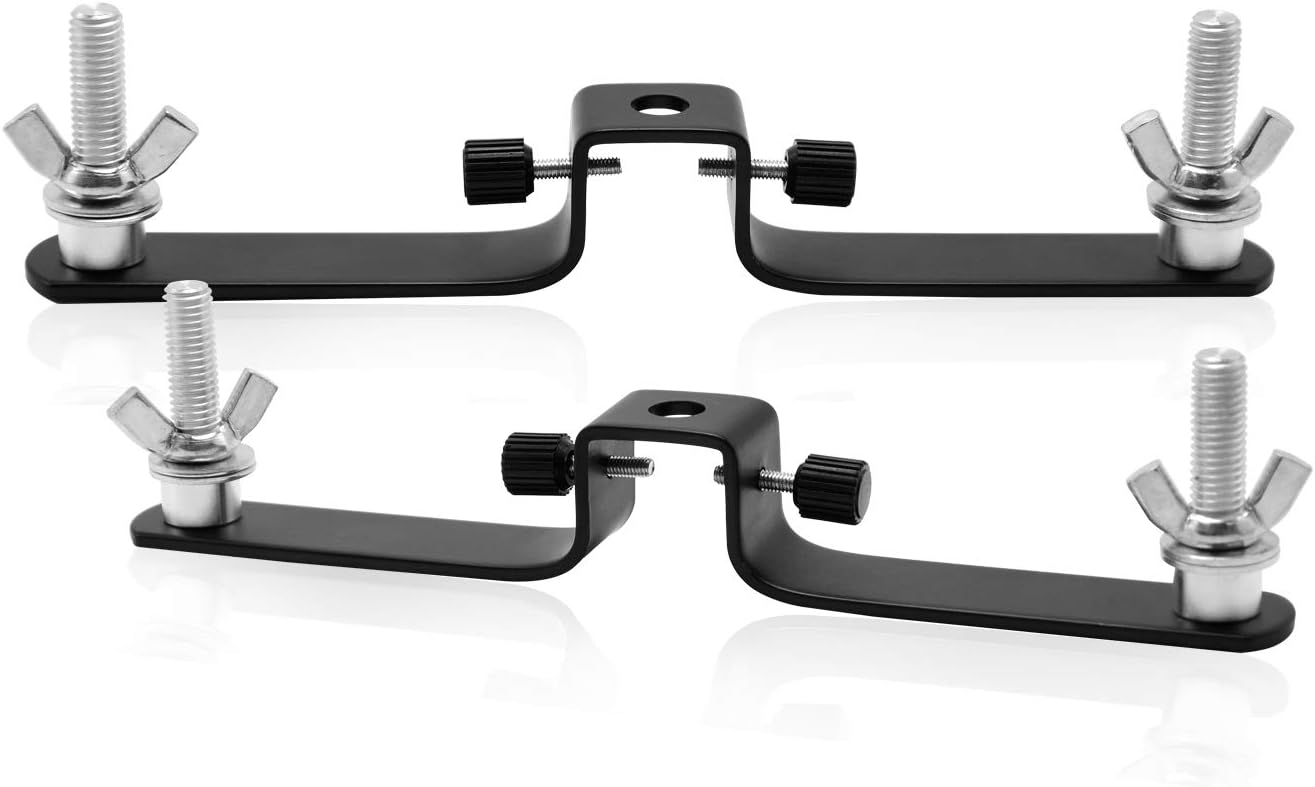 LimoStudio 2-Piece Set, Triple Crossbar Mount, Photo Studio Backdrop Support 3 Cross Bar Mounting Hardware, Wide Compatibility, AGG1258 Pack of 2