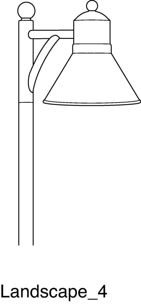 Progress Lighting P5245-31 1 LED Light Landscape Path Lighting in Black