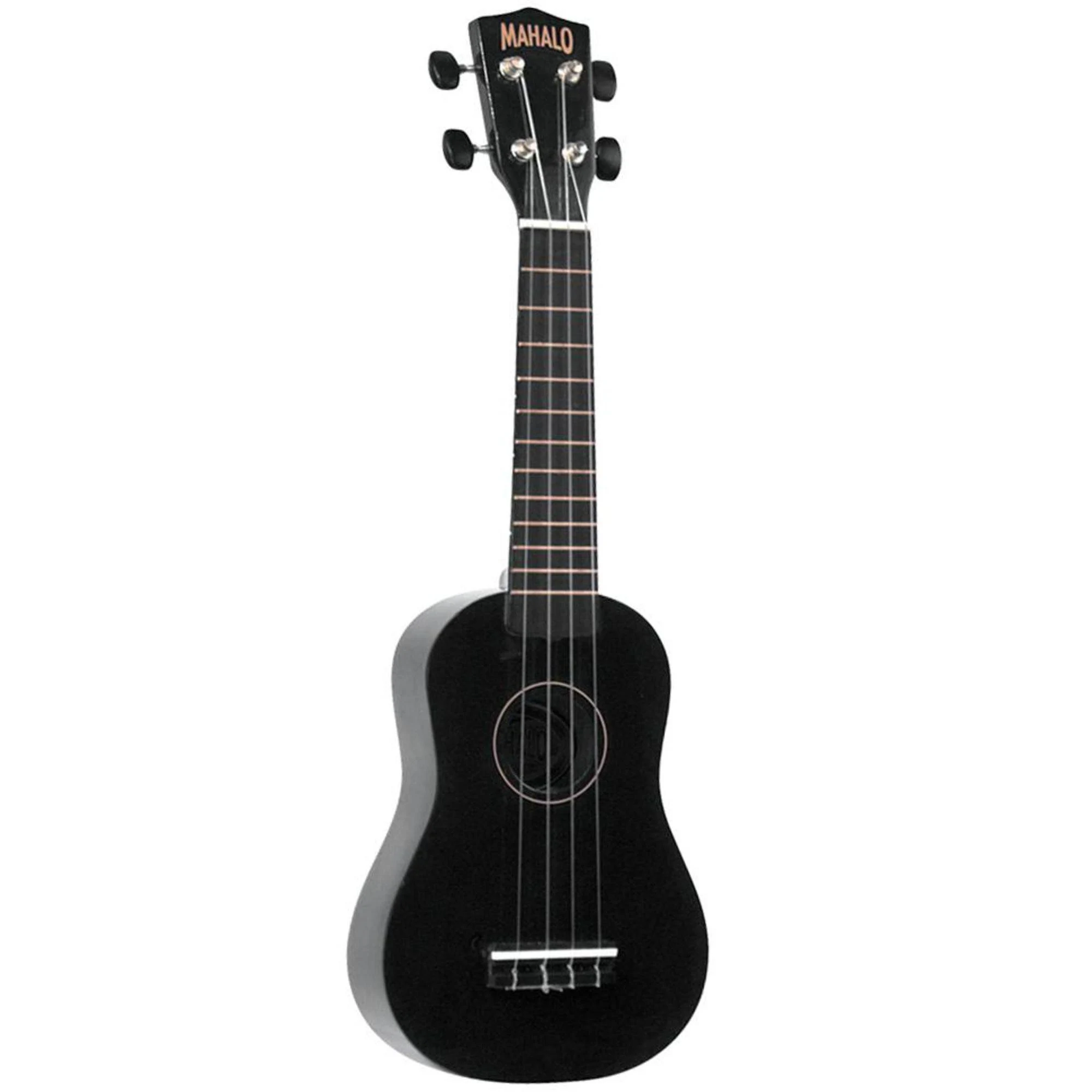 Mahalo U-30 Painted Soprano Ukulele, Black