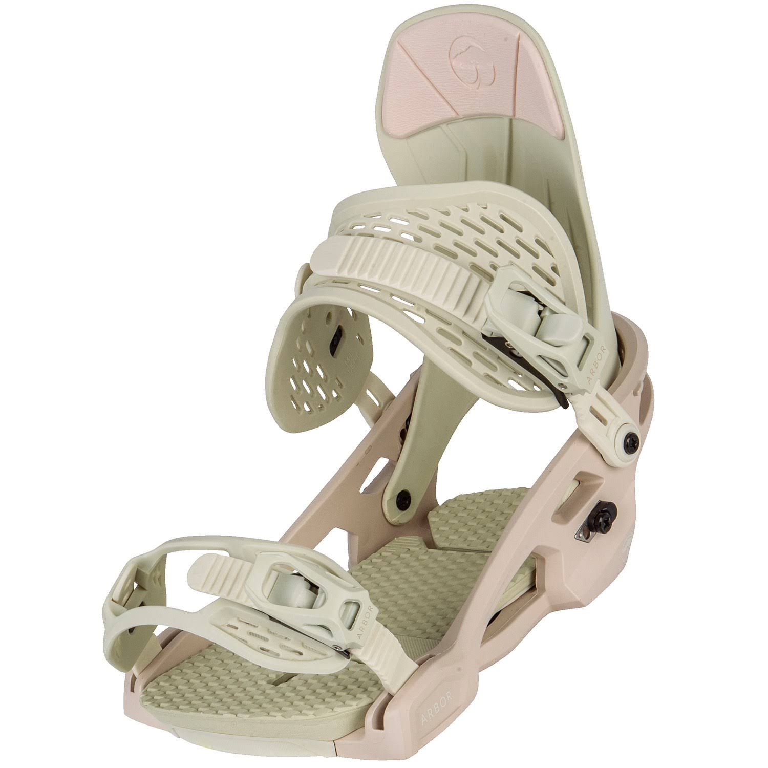 Arbor Acacia Snowboard Bindings 2020-2021 - S/M Peach