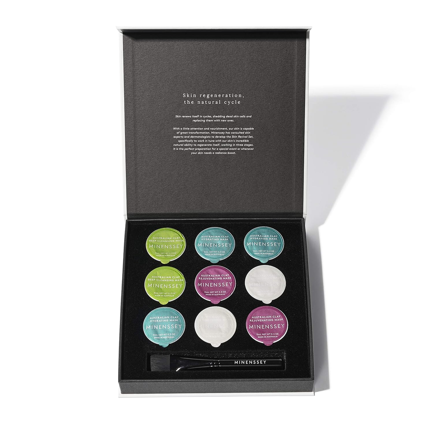 Minenssey Australian Clay Mask Skin Revival Set Pack of 2