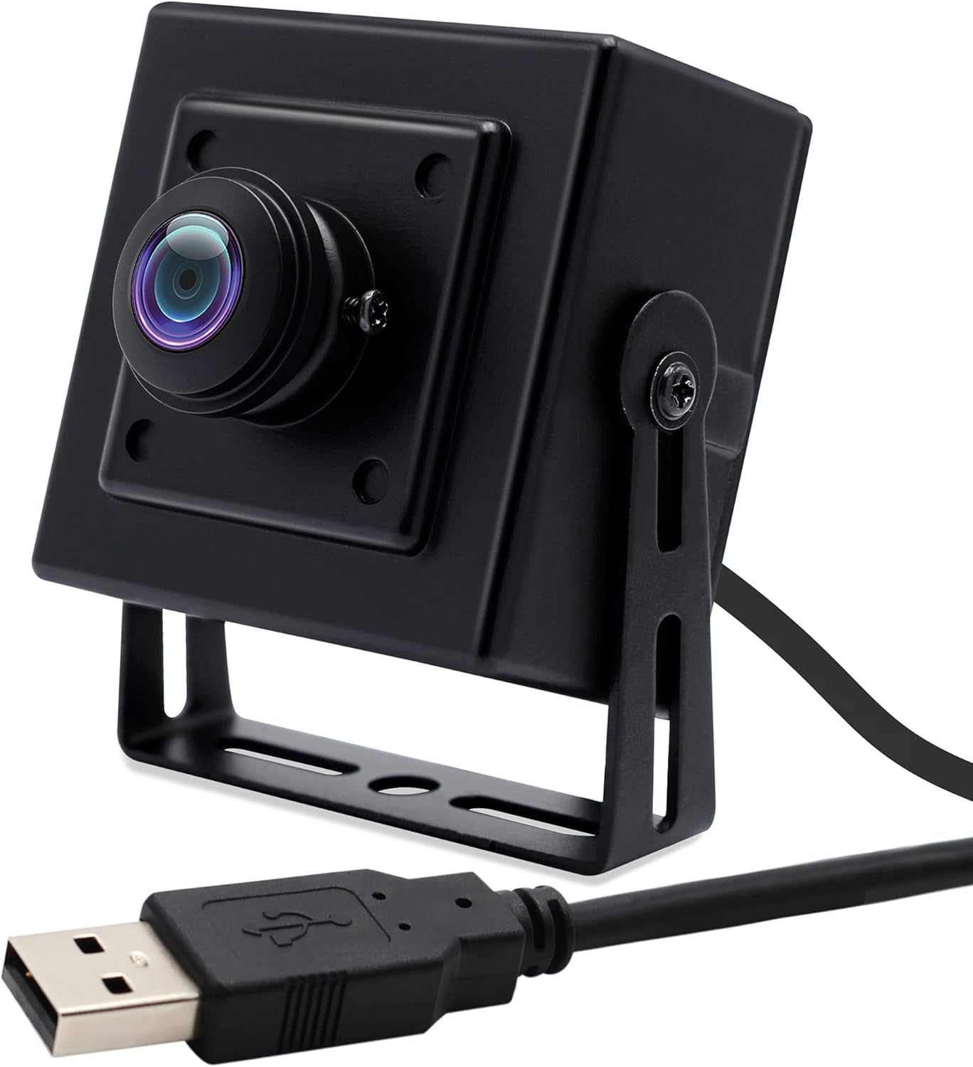 SVPRO 2.8-12mm Zoom Lens USB Camera 1080P Full HD Mini Cam 100fps/60fps/30fps CMOS OV2710 Portable USB Camera with Metal Casing & Bracket, Computer Streaming Webcam for PC Desktop & Laptop,Support OTG