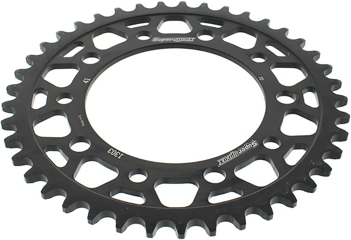 Supersprox Steel Rear Sprocket (525 / 42T) (Black) for 91-03 Honda CB750