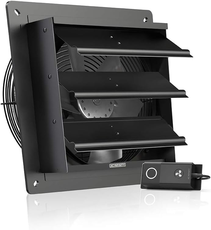 AC Infinity AIRLIFT S10, Shutter Exhaust Fan 10