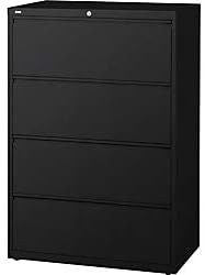 Lorell 60552 Lateral File, Black