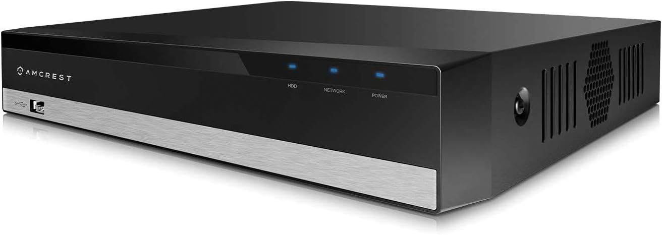 Amcrest 1080p ProHD 8 Channel DVR Security Camera System Recorder, 2MP Security DVR for Analog Security Cameras & Amcrest IP Cameras, HDD & Cameras Not Included (REP-AMDV10818-H5) (Renewed) Pack of 2