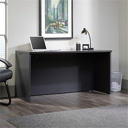 BOWERY HILL Writing Desk in Classic Cherry/Black Accents