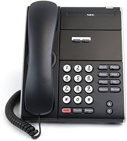 NEC ITL-2E-1 (BK) - DT710 - 2 Button NON DISPLAY IP Phone Black Stock# 690000