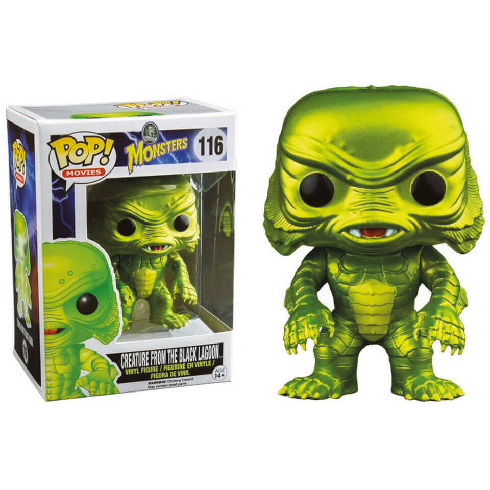 Funko Pop! Universal Monsters Metallic Creature from The Black Lagoon Vinyl Figure Exclusive