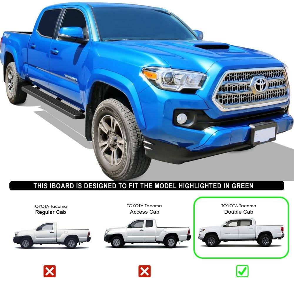 2005 Toyota Tacoma APS 6x22 Brushed Aluminum IBoards