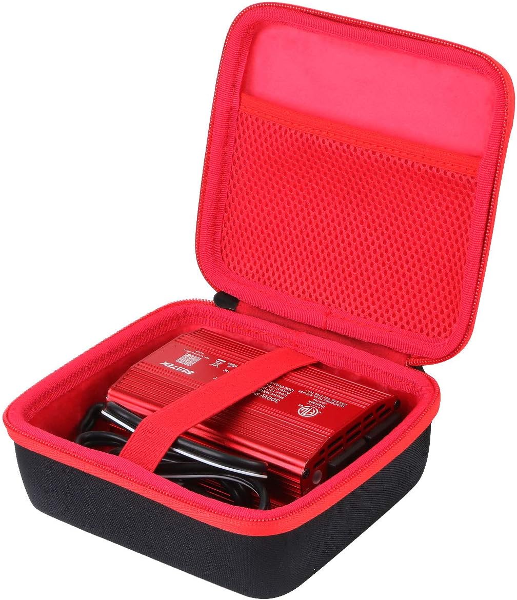 co2CREA Hard Case Replacement for BESTEK 300W / Foval 150W Power Inverter DC 12V to 110V AC Car Inverter Car Adapter Pack of 2