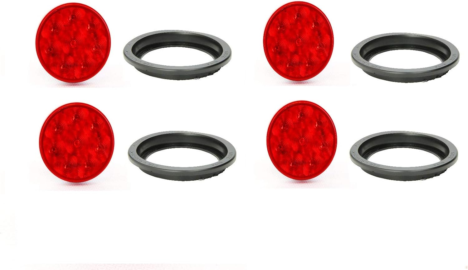 Trux Accessories TLED-48R-4+91740-4 4