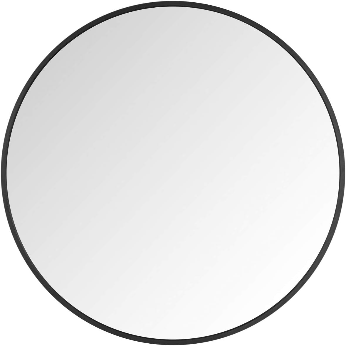 Villacola Round Wall Mirror Gold, 36 Inch Circle Mirror&nbsp;Decorative Brushed Metal Frame Wall Mounted for Bathroom, Living Room, Bedroom, Entryway