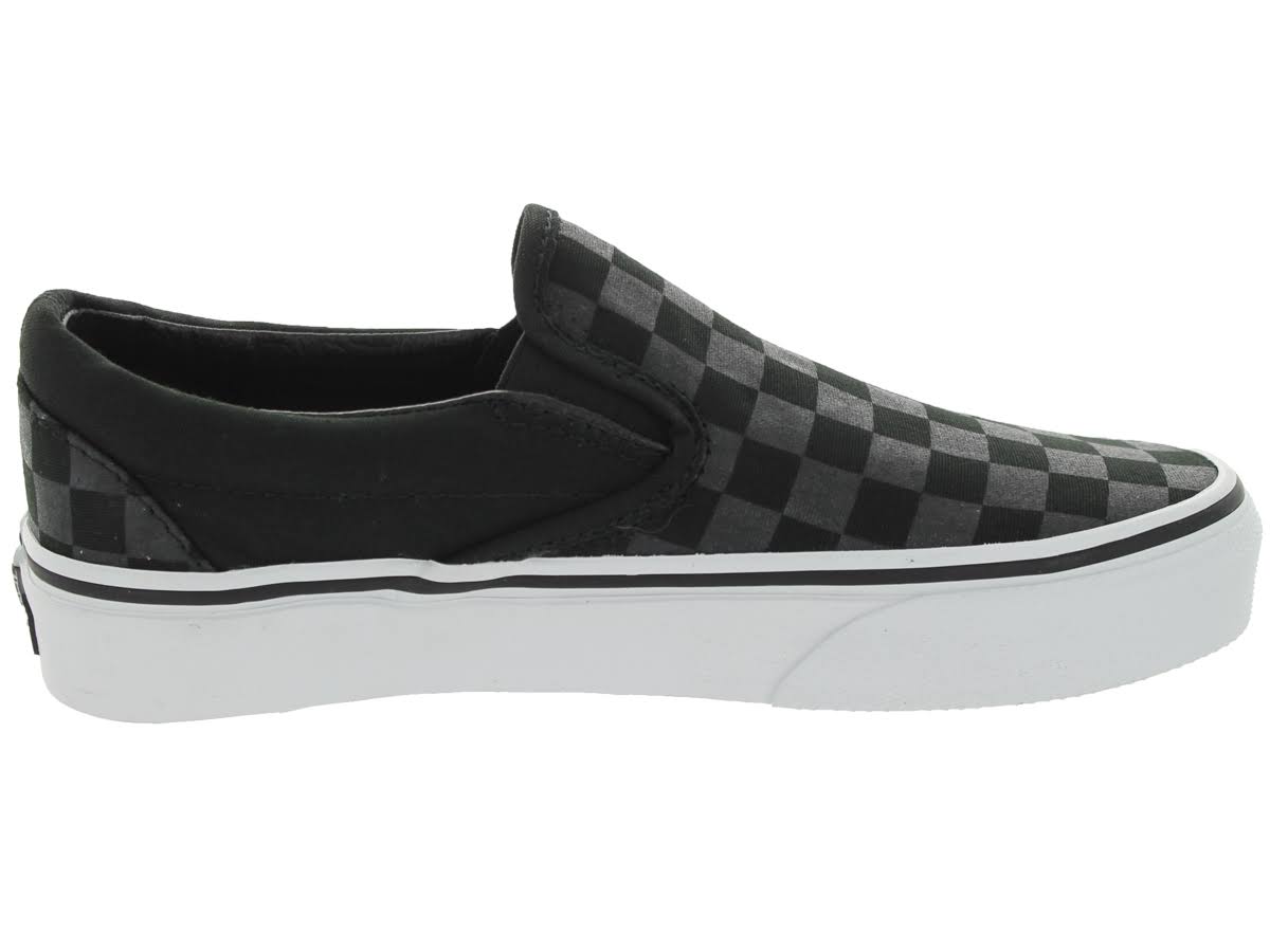 Vans Classic Slip on Checkerboard Black Black