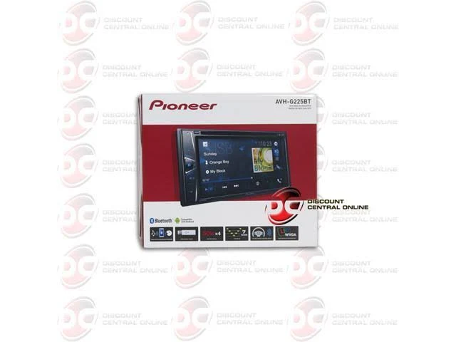 Pioneer AVH-G225BT Car 6.2x22 LCD USB DVD Bluetooth Stereo with Remote + Back Up Camera