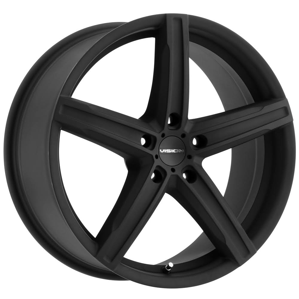 Vision 469 Boost 16x7 5x115 +38mm Satin Black Wheel Rim