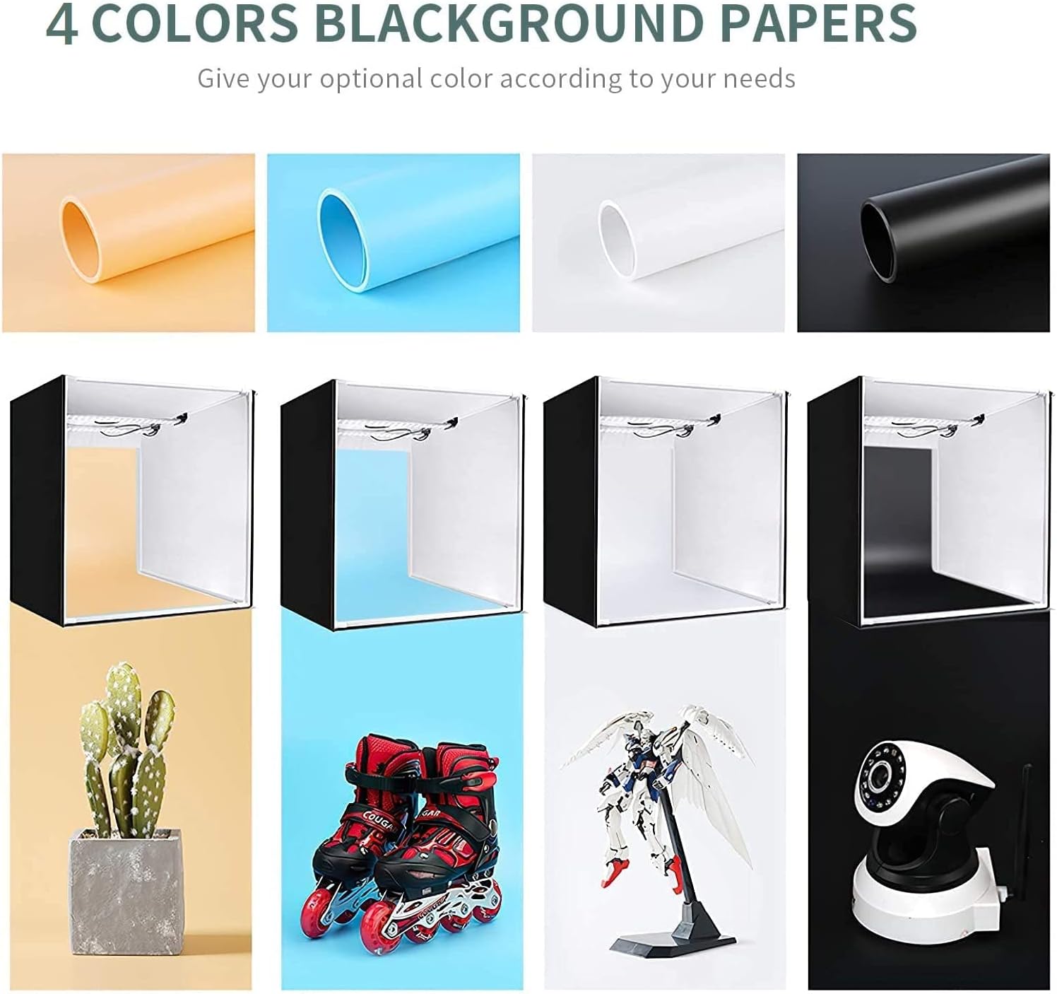 FOSITAN Photo Box, Photo Light Studio Box 35