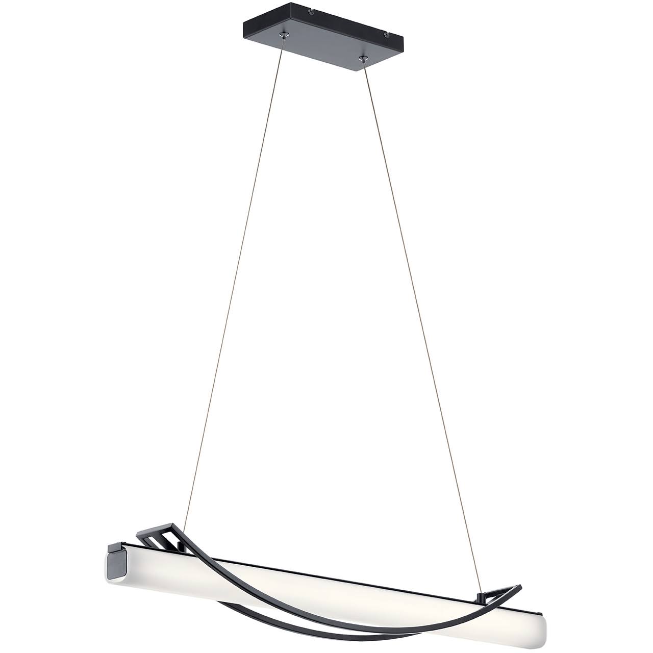 Kichler - 84125MBK - LED Linear Chandelier - Rowan - Matte Black