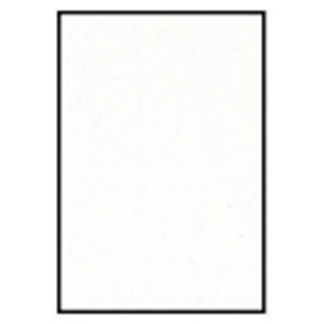 Crescent 32 x 40 in. Mounting Colored Mat Board, White, Pack - 10