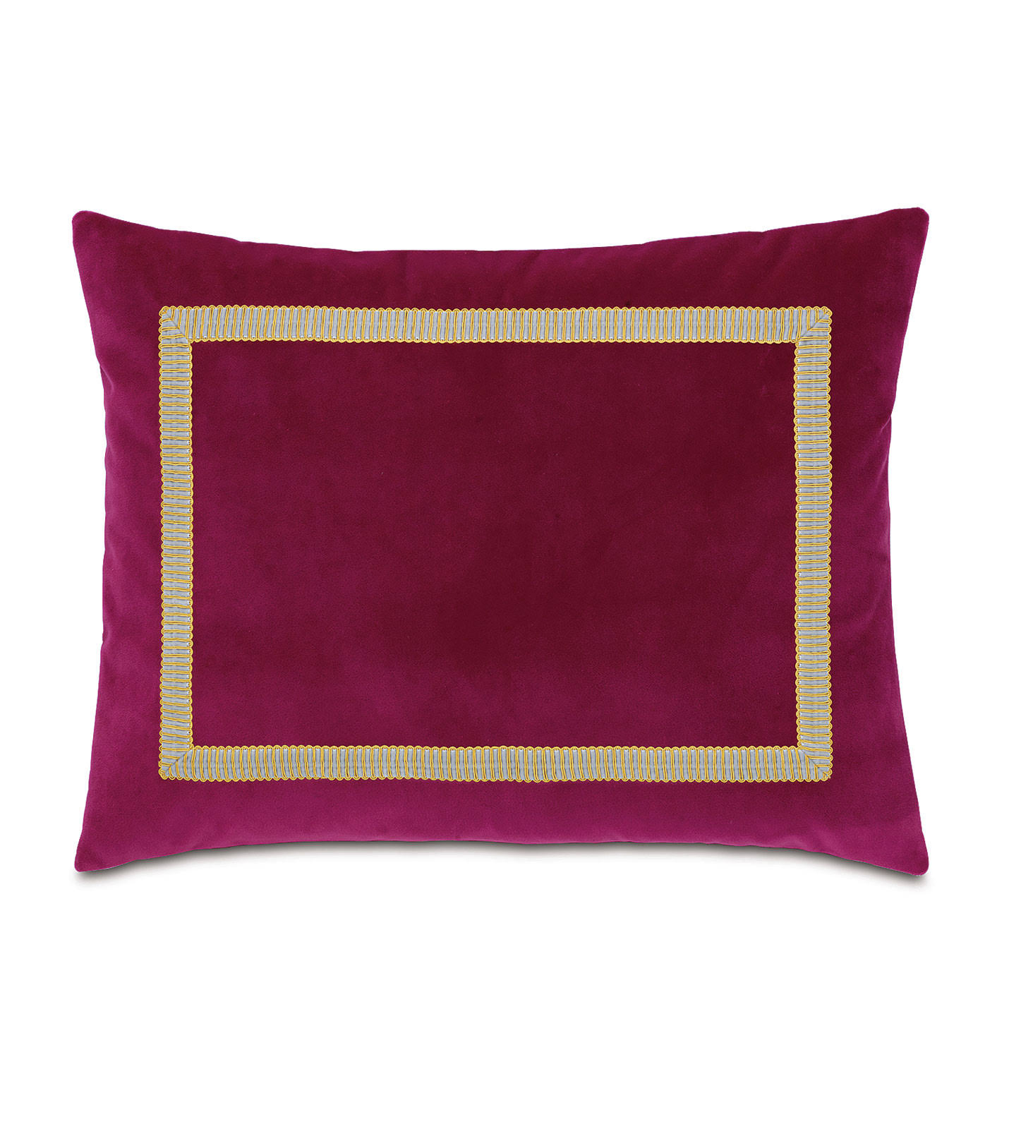 Eastern Accents | Plush Raspberry Standard Sham | 20x27