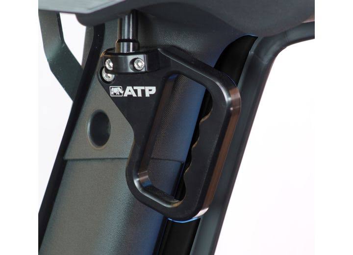 American Trail Products Billet Front Grab Handles (Black) - 36070013K