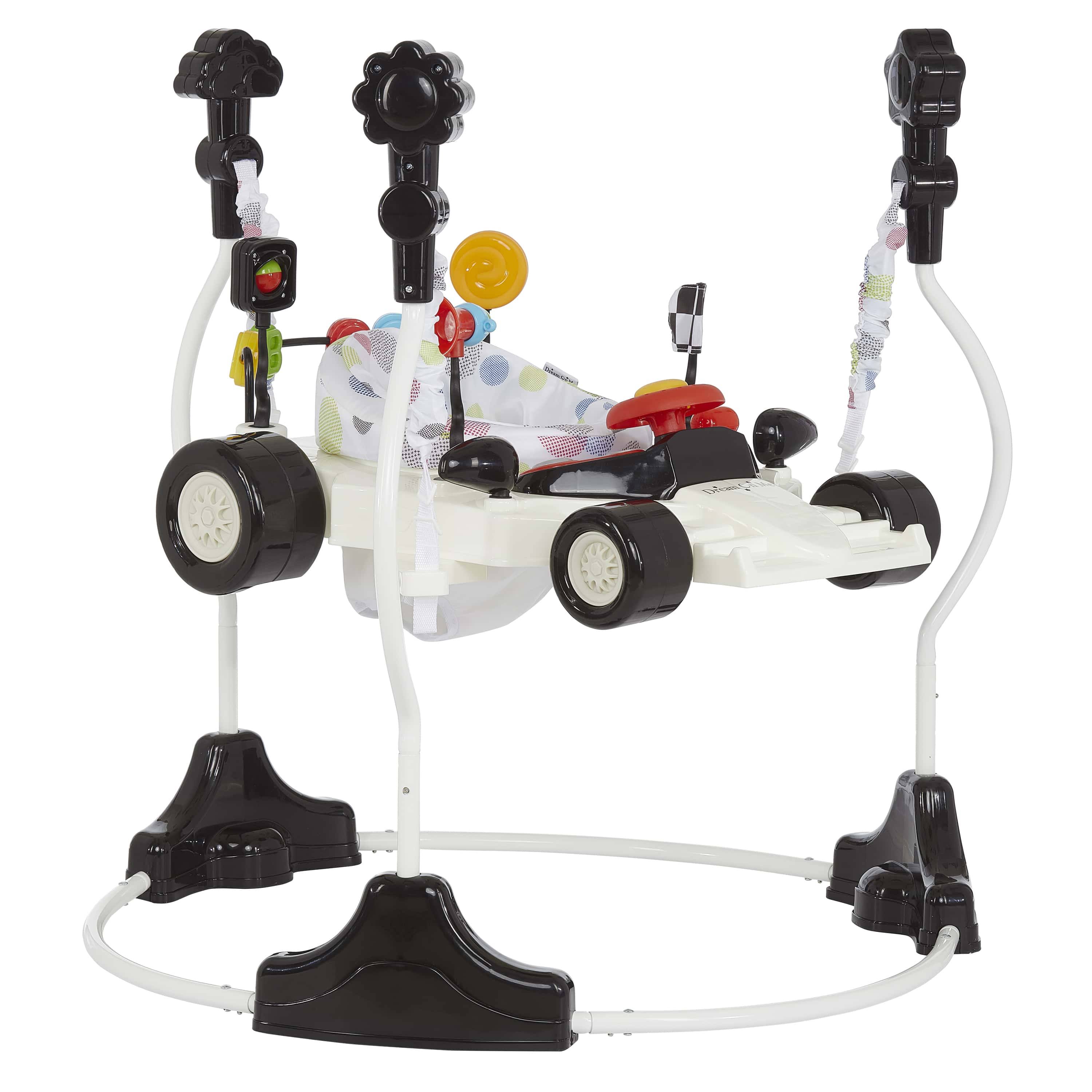 Dream on Me Champ Activity Center and Jumper - White