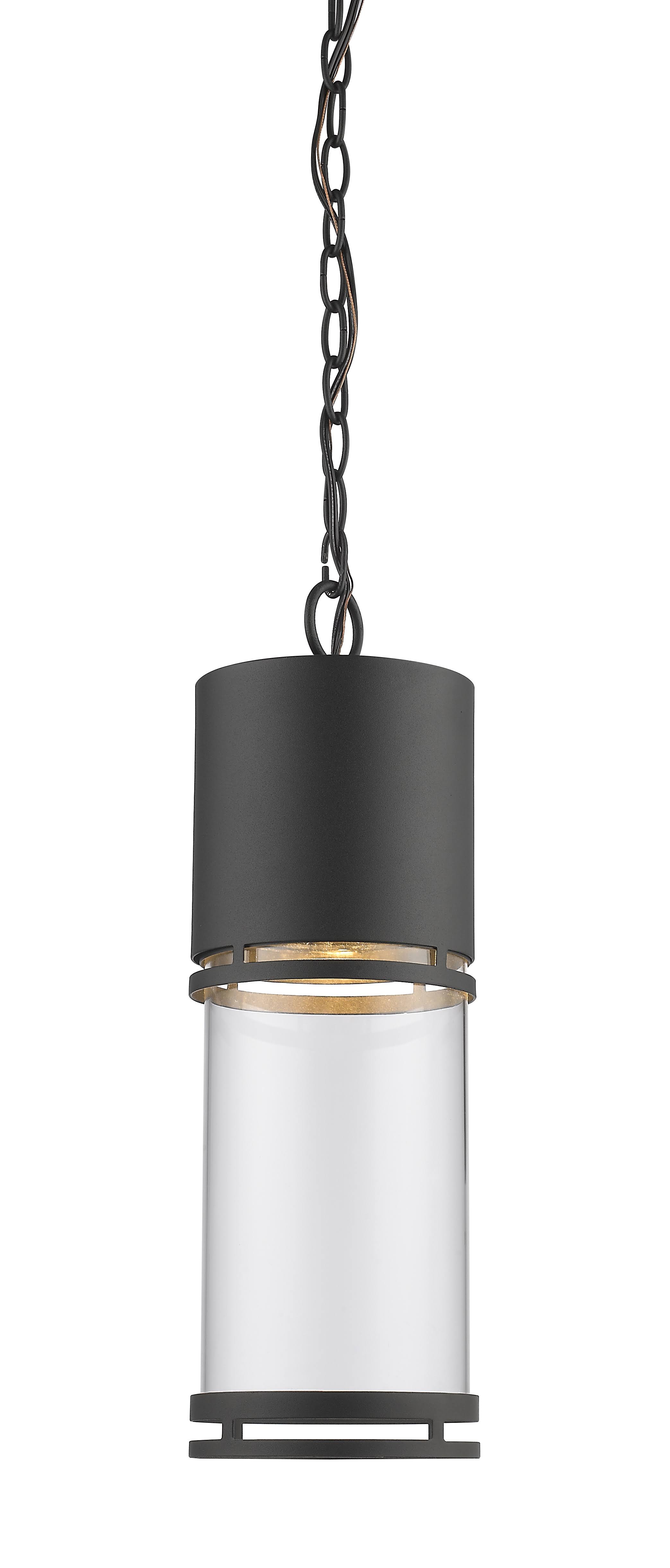 Z-Lite 553CHB-BK-LED Luminata Outdoor LED Chain Hung Light Black