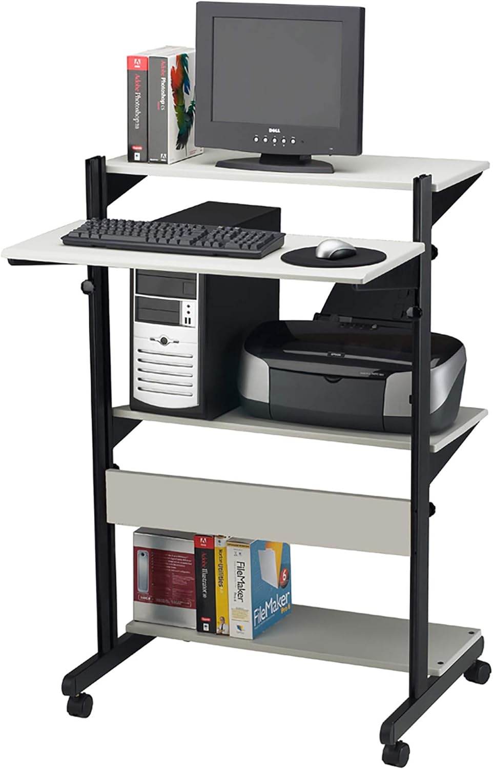 Mayline SOHO Adjustable Computer Table 32