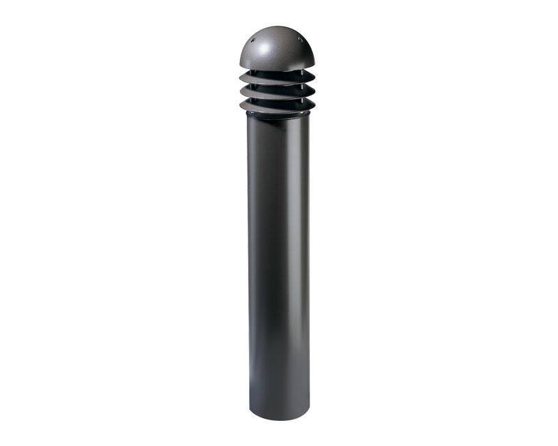 Hadco DB30 LED and Incandescent Bollard, Black / 9.5W LED