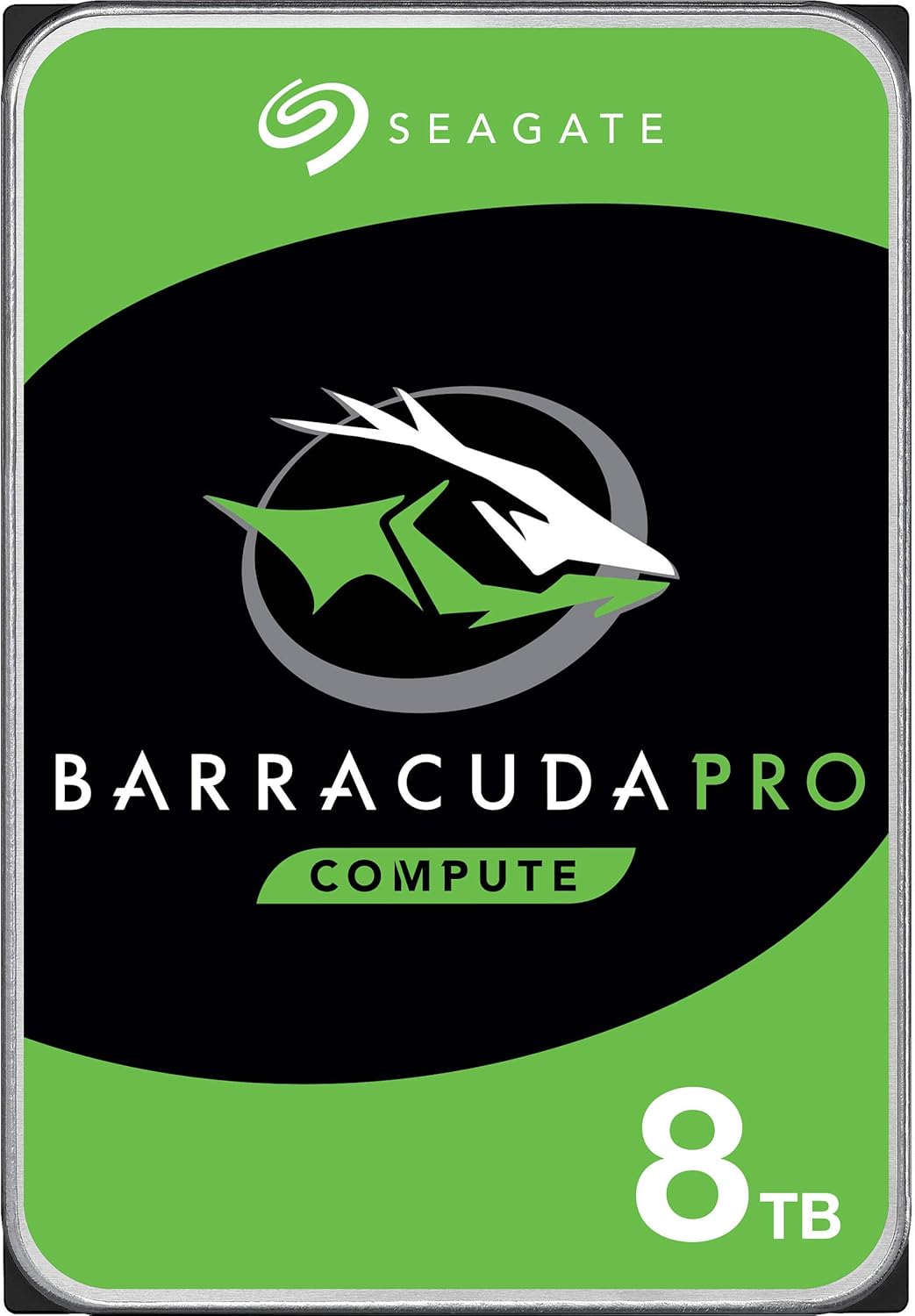 Seagate Barracuda Pro 8TB SATA 6Gb/s 7200RPM 3.5-Inch Internal Hard Drive — ST8000DM0004 (Renewed)