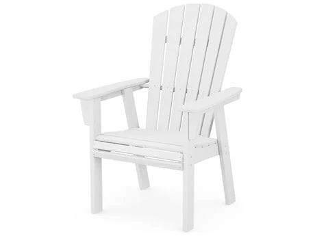 POLYWOOD Nautical Adirondack Dining Chair in Aruba