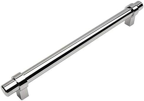 10 Pack - Cosmas 161-192CH Polished Chrome Contemporary Bar Cabinet Handle Pull - 7-1/2