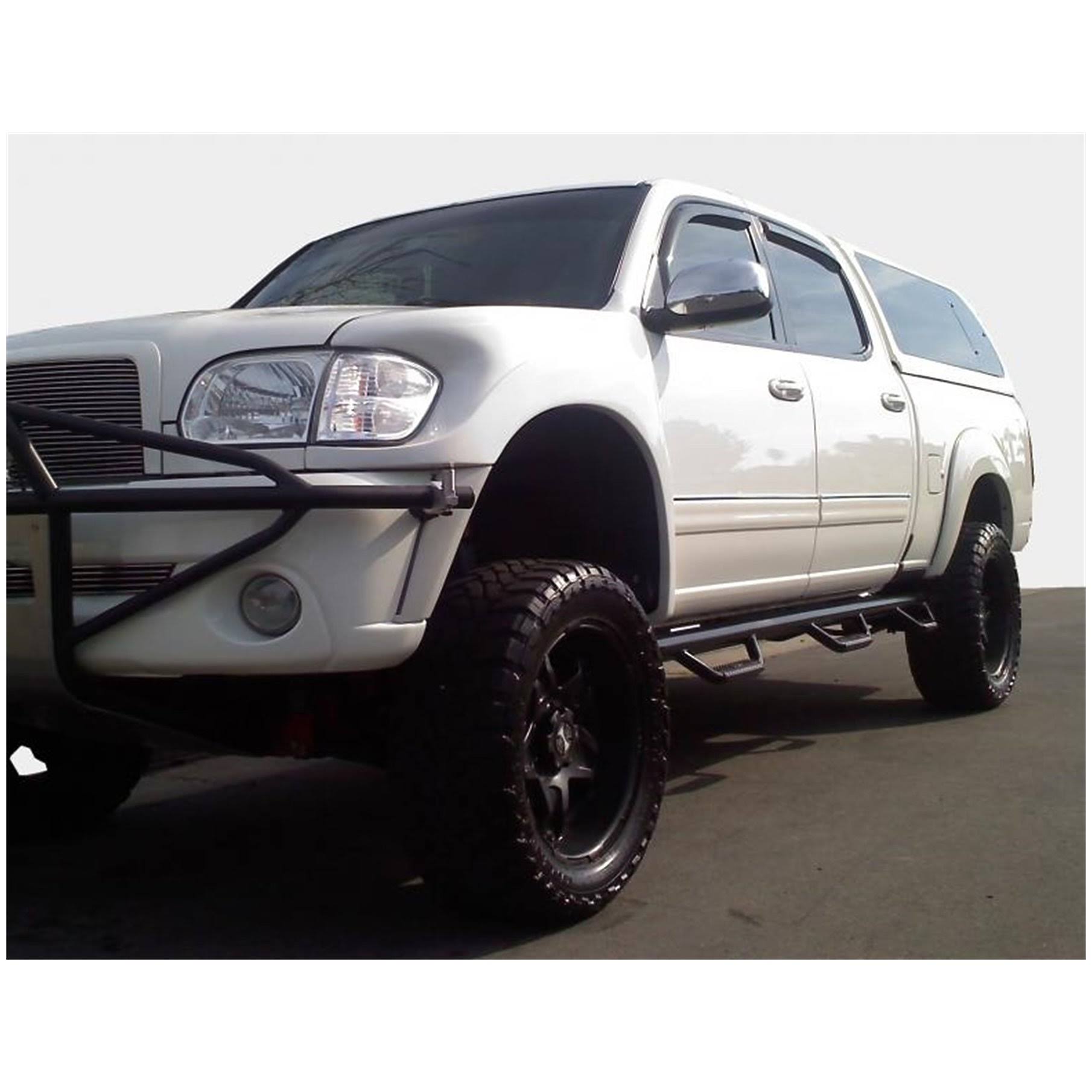 N-Fab Nerf Step 04-06 Toyota Tundra Double Cab 6.1ft Bed - Gloss Black - Bed Access - 3in - T0498CC-6