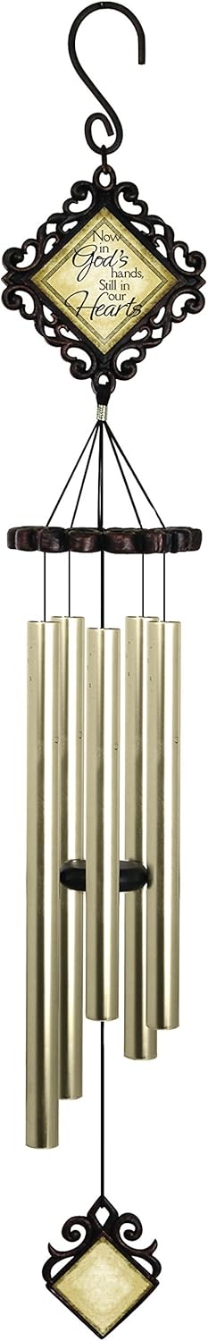 Carson Home Accents in God's Hands Vintage Chime, 35