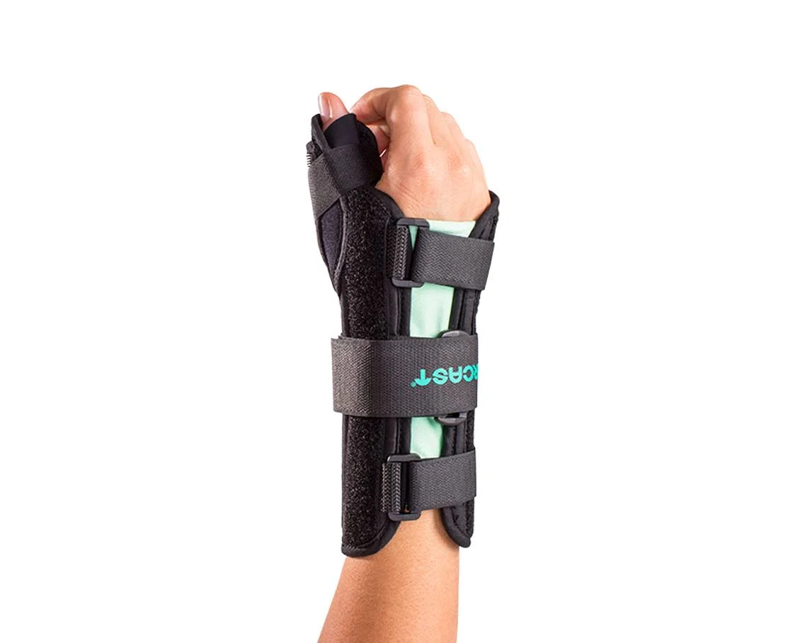 Aircast A2 Wrist Brace with Thumb Spica-Left-Small