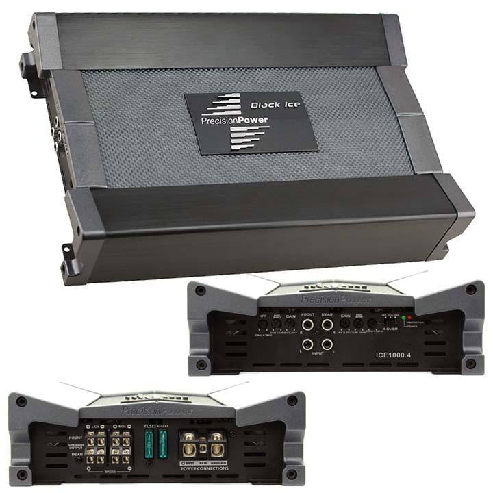 Precision Power Black Ice 4CH Amplifier 1000W Max
