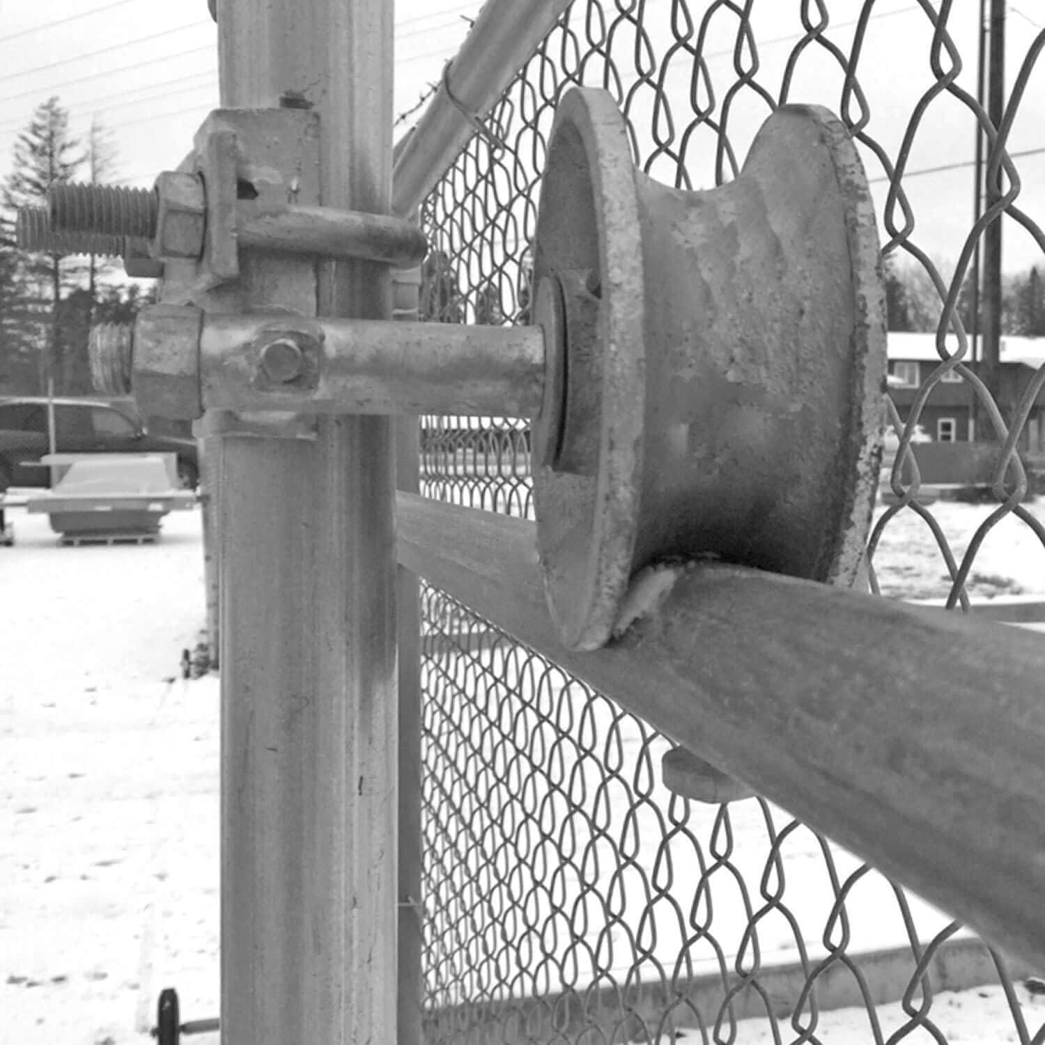 Jake Sales Chain Link Rolling GATE Track Wheel Roller: to 2