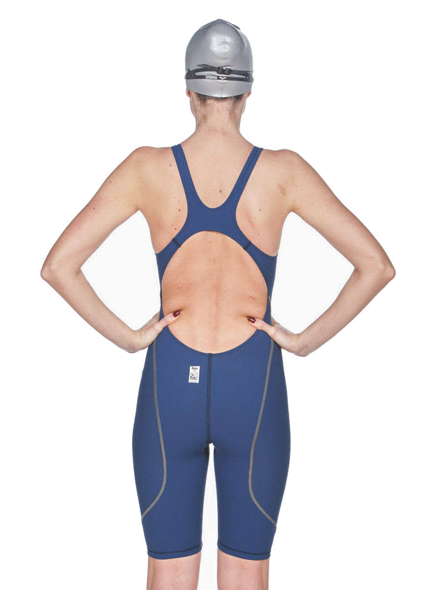 Arena Powerskin St 2.0 - Open Back Navy 34