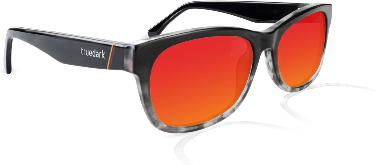 TrueDark Sleep Hacking Twilights Sunset Dawning Blue Light Blocking Glasses - Protect Your Eyes from Harmful Computer Junk Light