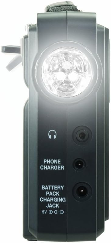 C. Crane CC Solar Observer Wind Up Solar Emergency Crank Radio with AM, FM, NOAA Weather, Built in LED Flashlight, Cellphone Charger and AC Adapter Pack of 2